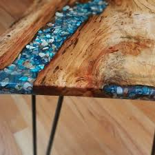 Coffee Table Example Of Custom Order Live Edgewood Resin Etsy In 2020 Wood Resin Table Coffee Table Wood Resin Furniture