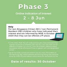 But what exactly can we look forward to in phase 2? Primary 1 Registration To Open For Expats