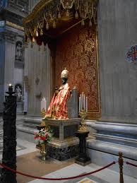 Peter celebrates the papacy and st. New Liturgical Movement Decorations Of The Vatican Basilica On The Feast Of St Peter S Chair