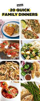 Quick Weeknight Meals Quick Dinner Quick Dinner Recipes Fast Family Meals
