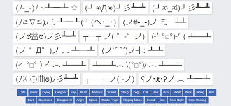 Flipping Tables Lenny Face In 2020 Table Flip Face Emoji Texts