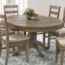 Perched atop curved metal legs, the oval table is crafted from manufactured wood, while the two chairs feature a ladderback design with tubular metal detailing. Jofran 941 Series Oval Dining Table In Slater Mill Pine 941 66t 66b Kit Oval Table Dining Dining Table Kitchen Table Settings