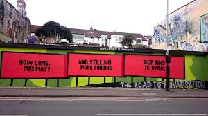 Фрэнсис макдорманд, вуди харрельсон, сэм рокуэлл и др. Three Billboards Outside Bristol City Centre As Hundreds Go To London To Save The Nhs Peoples Republic Of Stokes Croft