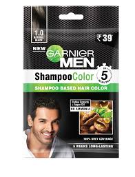 Explore garnier hair colors and garnier skincare products for both men and women. Garnier Men Shampoo Color Shade 1 Natural Black Buy Garnier Men Shampoo Color Shade 1 Natural Black Online At Best Price In India Nykaaman