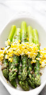 Asparagus Mimosa With Hard Boiled Eggs And Capers Recipe Simplyrecipes Com Recipe In 2020 Asparagus Recipe Asparagus Capers Recipe