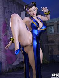 Rule 34 - 1girls 3d Asian Asian Female Big Breasts Capcom Casual Chun-li  Clothed Clothed Female Clothes Clothing Dress Exposed Pussy Exposed Vagina Female  Female Only Footwear Hagiwara Studio Highres Human No