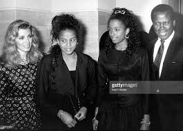 Actor sidney poitier's presence in film during the 1950s and 1960s opened up the possibility for bigger and better roles for african american performers. Actor Sidney Poitier And Wife Joanna With Their Daughters Sydney And Picture Id50717707 1024 736 Black Hollywood Iconic Movies Actors