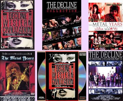 DVD Exotica: Sit Back and Watch the Complete Decline of Western Civilization  (Laserdisc/ DVD/ Blu-ray Comparison)
