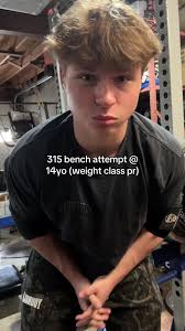 Aaron Bench Pressing 315 Pounds