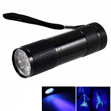 Kinfire Uv Light 9 Led 400nm Purple Flashlight Money Detector Light Free Shipping Dealextreme