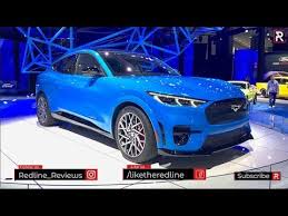 2021 Ford Mustang Mach E Redline First Look 2019 La Auto Show Youtube