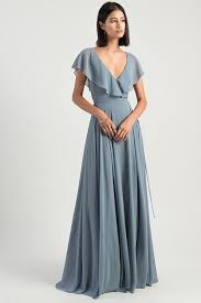 Fun Flirty Maids The Faye Dress By Jenny Yoo 2019 Bridesmaids Is A Soph Bridesmaid Dresses With Sleeves Jenny Yoo Bridesmaid Dress Wedding Party Dress Guest