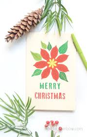 Poinsettia pop up christmas card. Festive Diy Pop Up Christmas Card Free Template A Piece Of Rainbow