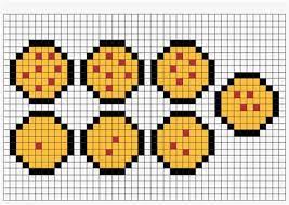 Des modeles de pixel art pour les temps d autonomie. Dragon Ball Dessin Pixel Dragon Ball Z Facile