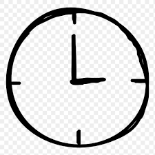 Simple Hand Drawn Clock Transparent Png Sticker Free Image By Rawpixel Com Nunny How To Draw Hands Png Free Illustrations