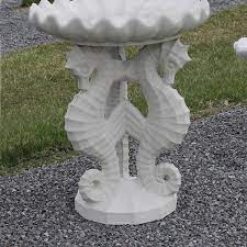 Camping trip 750 piece shaped jigsaw. Large Seahorse Base Concrete Garden Supply