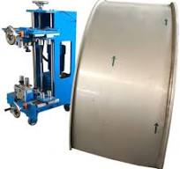Liberty’s Standing Seam Roof Panel Curving machine