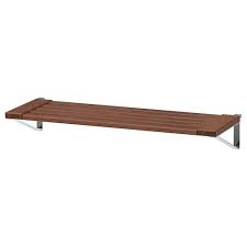 Applaro Wall Panel Outdoor Brown Stained Brown Ikea Outdoor Storage Bench Wall Paneling Staining Wood