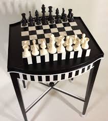 Cute children wooden chess set 30x30cm table board game handmade (pink). Pin By Nancy Thompson On Hand Painted Furniture Chess Table Chess Board Chess Board Table