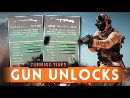 Unlocking the weapon costs 200 war bonds and you must be rank 3 for the telescopic version. Video Dlc Weapons Battlefield 1
