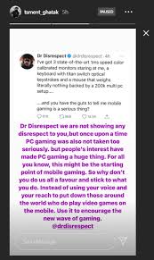 The 80's throwdown will see the two personalities competing in a kill race in codm's battle royale mode. Dr Disrespect Disrespected Mobile Gamers And Pubg Mobile India Community Didn T Spare