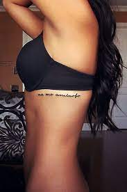 Check spelling or type a new query. Phrase Tattoo Idea On The Side Rib Cage For Woman Tattoowomensmall Rib Tattoos For Women Ribcage Tattoo Cursive Tattoos