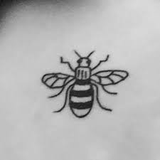 Manchester Bee Tattoo Manchester Worker Bee Tattoo Bee Tattoo Tattoos