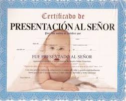 Certificado de presentacion de niños cristianos gratis. Certificado De Presentacion Al Senor Para Nino Presentacion De Ninos Libreria Cristiana Diplomas Para Ninos