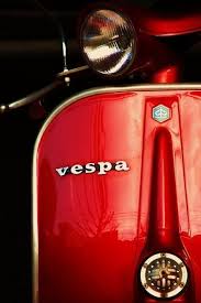 Some Day Ill Finish This Project Vespa Pour Fille Couleur Rouge Vespa