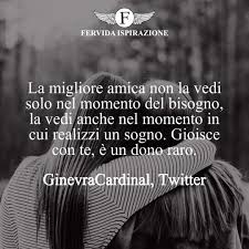 Una migliore amica è una persona speciale con cui possiamo condividere tutto, dai momenti più belli e felici a quelli più difficili. Le Frasi Piu Belle Per Le Migliori Amiche Solo Su Fervidaispirazione It Migliori Amici Amici Citazioni