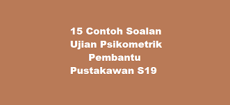 Calon hendaklah terdiri daripada kalangan warganegara malaysia yang berusia tidak kurang daripada 18 tahun pada tarikh tutup permohonan iaitu 2 october 2017. Soalan Peperiksaan Pembantu Pustakawan S19 Soalan Dan Jawapan