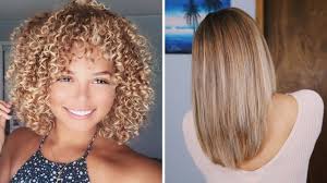How I Straighten My Naturally Curly Hair Ashley Bloomfield Curly Hair Styles Naturally Curly Hair Styles Curly To Straight Hair