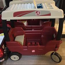 The step2 canopy wagon is one of the top sellling wagons for kids. Very Good Condition Preloved Step 2 Wagon With Canopy Babies Kids Strollers Bags Carriers On Carousell