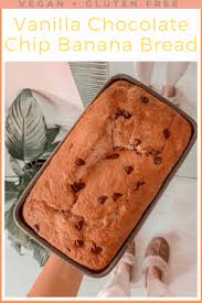 Healthy Vanilla Chocolate Chip Banana Bread Nourish Your Glow Recipe Healthy Desserts Easy Quick Healthy Desserts Dessert Recipes