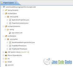 However for historical reasons it was named propertiescomponent and this name is commonly known. Reloadable Properties File With Spring Using Apache Commons Configuration Examples Java Code Geeks 2021
