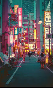 Pin By Lauren Whiteside On Wallpapers City Aesthetic Cyberpunk City City Wallpaper