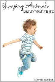 Physical Games For Kids Jumping Animals The Inspired Treehouse Exercise For Kids Fitness Games For Kids Hyperactive Toddler