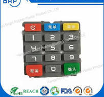 China Customized Silicone Rubber Keys Membrane Switch Keypad ...