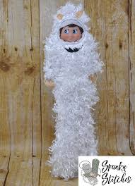Download Elf Yeti Costume Spunky Stitches