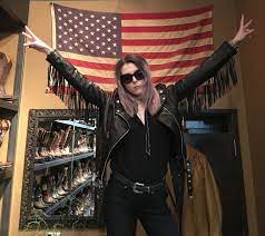 New Ladies Perfecto Moto Fringe Jacket By Schott N Y C At Bootstaronline Com Bootstar Schottnyc Perfecto American Leather Star Boots Brown Leather Jacket