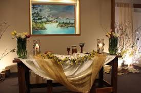 2014 Easter Vigil Communion Table Communion Table Decorations Church Altar Decorations