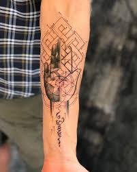 Pics Of My Favorite Geometric Tattoos Geometric Tattoo Hamsa Hand Tattoo Tattoos For Guys