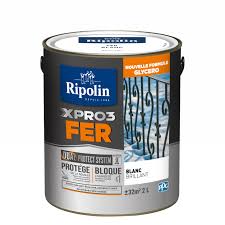 Comment choisir sa peinture de salle de bains travauxcom. Peinture Fer Exterieur Interieur Xpro3 Ripolin Blanc Brillant 2 L Leroy Merlin