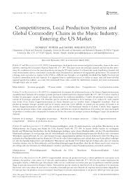 Star_rate 1,7 / 5 (120). Pdf Competitiveness Local Production Systems And Global Commodity Chains In The Music Industry Entering The Us Market