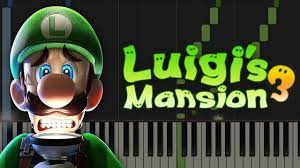 Luigi S Mansion 3 Theme Piano Tutorial Youtube