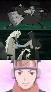 One of the most powerful eyes in the series destroyed by a simple kunai. :  r/Naruto