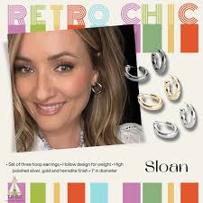 Hematite Stud Fashion Earrings for sale