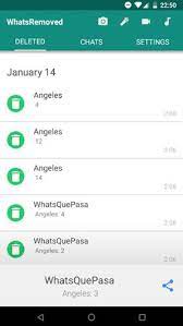 Apr 25, 2018 · latest version. Whatsremoved Para Android Decargar Gratis