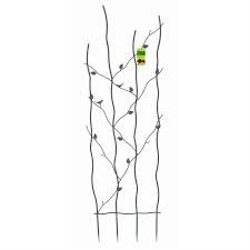 60 Inch High Metal Garden Trellis With Climbing Vine Leaf Design Metal Garden Trellis Climbing Vines Garden Trellis