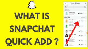 Snapchat Quick Add - Youtube